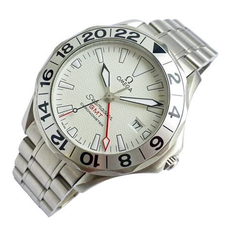 omega seamaster gmt white|omega seamaster professional gmt.